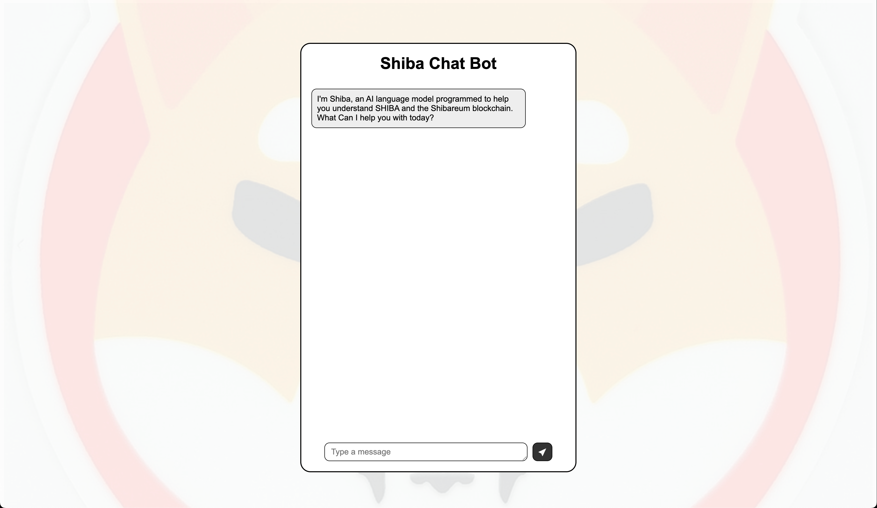 Shiba Chat Bot Thumbnail